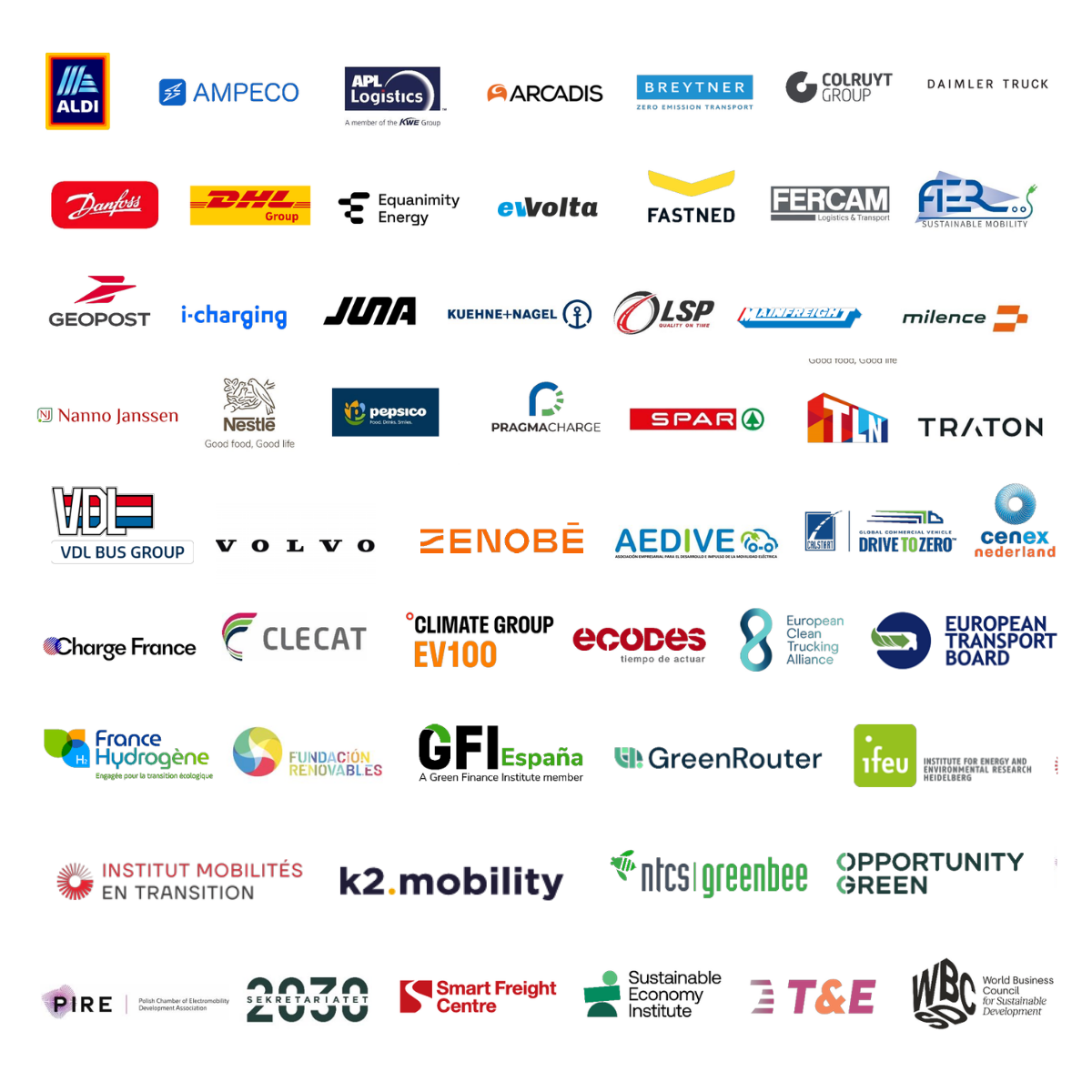 Signatory logos